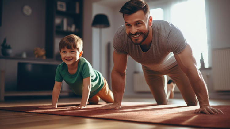 Training im Kindes- und Jugendalter hilft das Körpergefühl zu verbessern und dient als Verletzungsprophylaxe der Kinder.